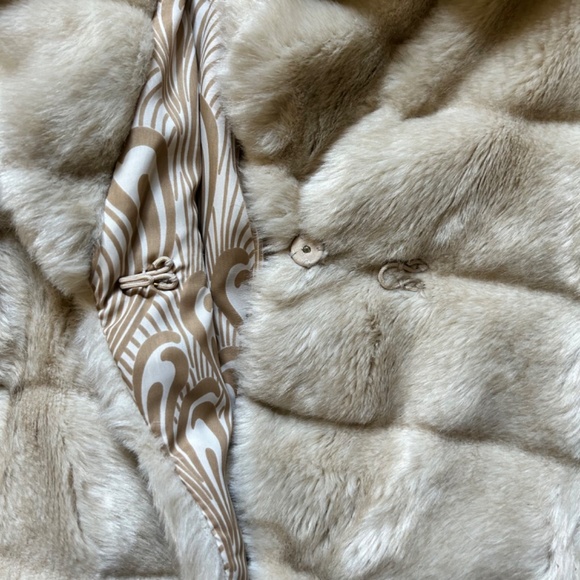 Petite S Ideology Faux Fur Jacket Gorgeous - Picture 8 of 9